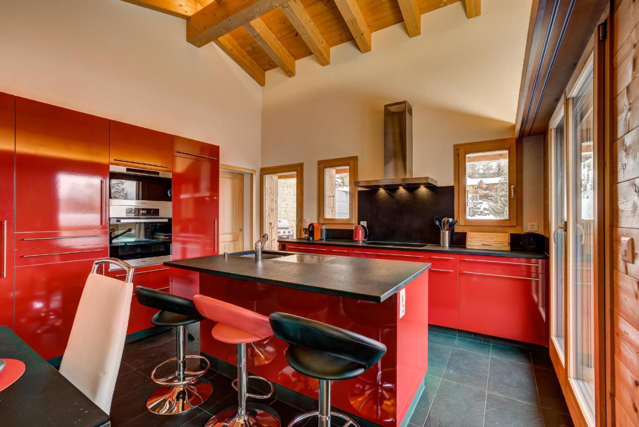 Chalet Flocon De Neige - Jacuzzi - Sauna La Tzoumaz Zewnętrze zdjęcie