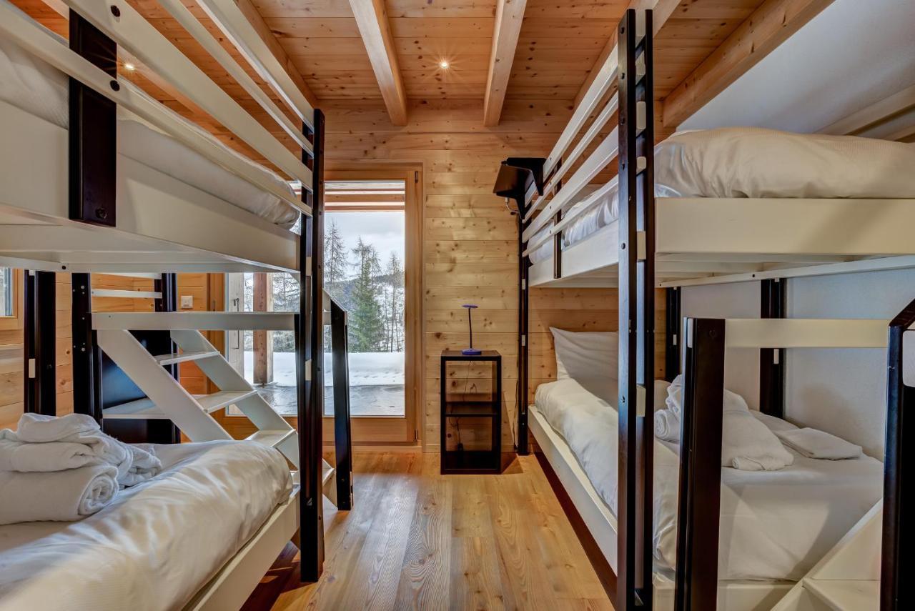 Chalet Flocon De Neige - Jacuzzi - Sauna La Tzoumaz Zewnętrze zdjęcie