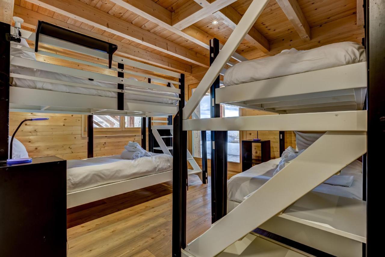 Chalet Flocon De Neige - Jacuzzi - Sauna La Tzoumaz Zewnętrze zdjęcie