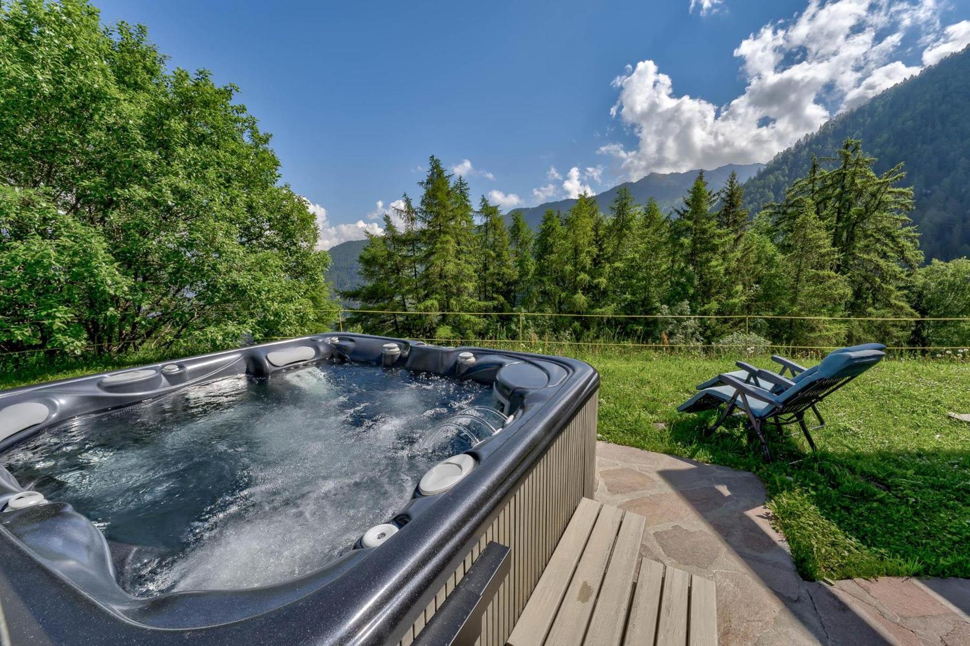 Chalet Flocon De Neige - Jacuzzi - Sauna La Tzoumaz Zewnętrze zdjęcie