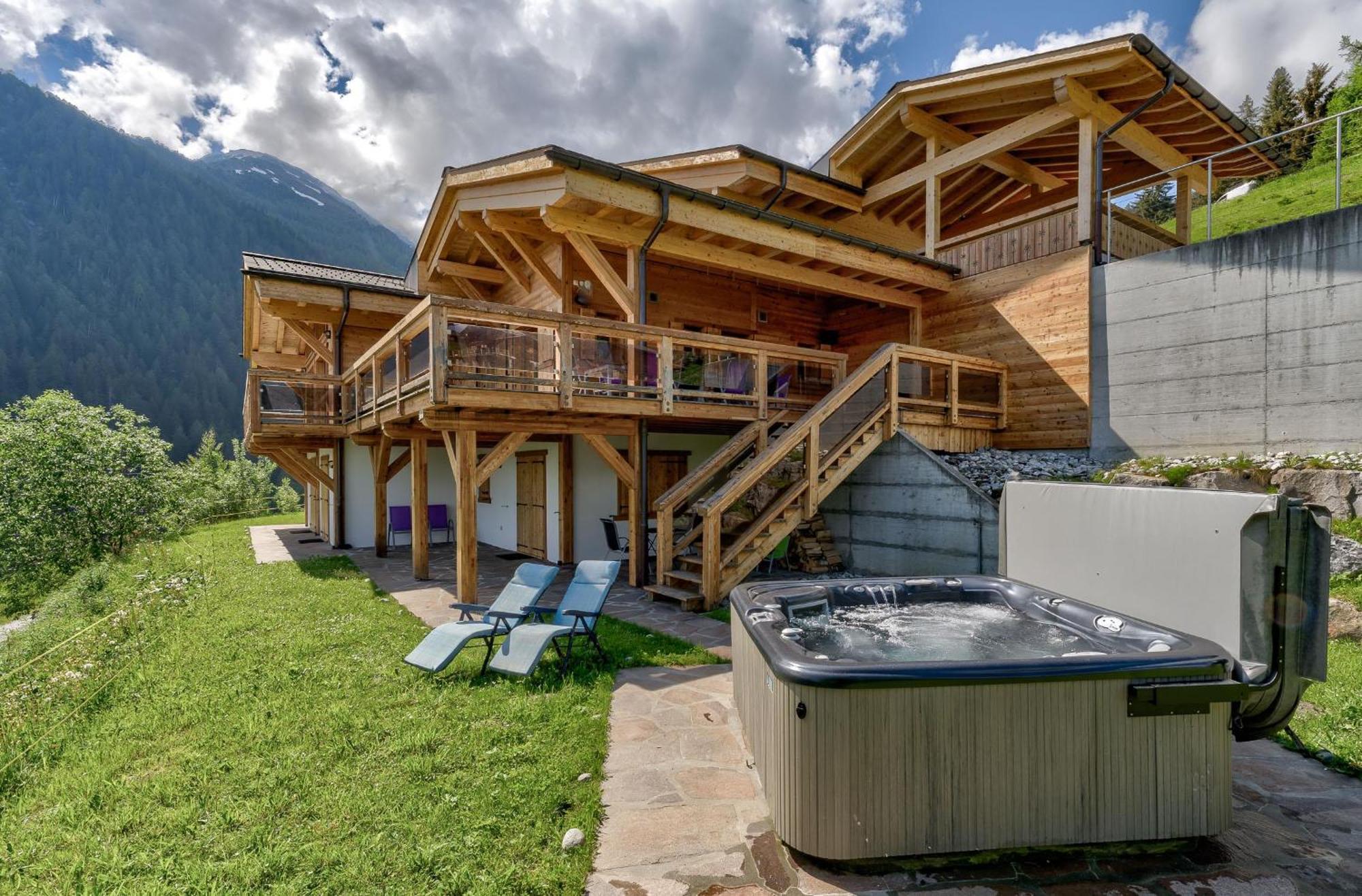 Chalet Flocon De Neige - Jacuzzi - Sauna La Tzoumaz Zewnętrze zdjęcie