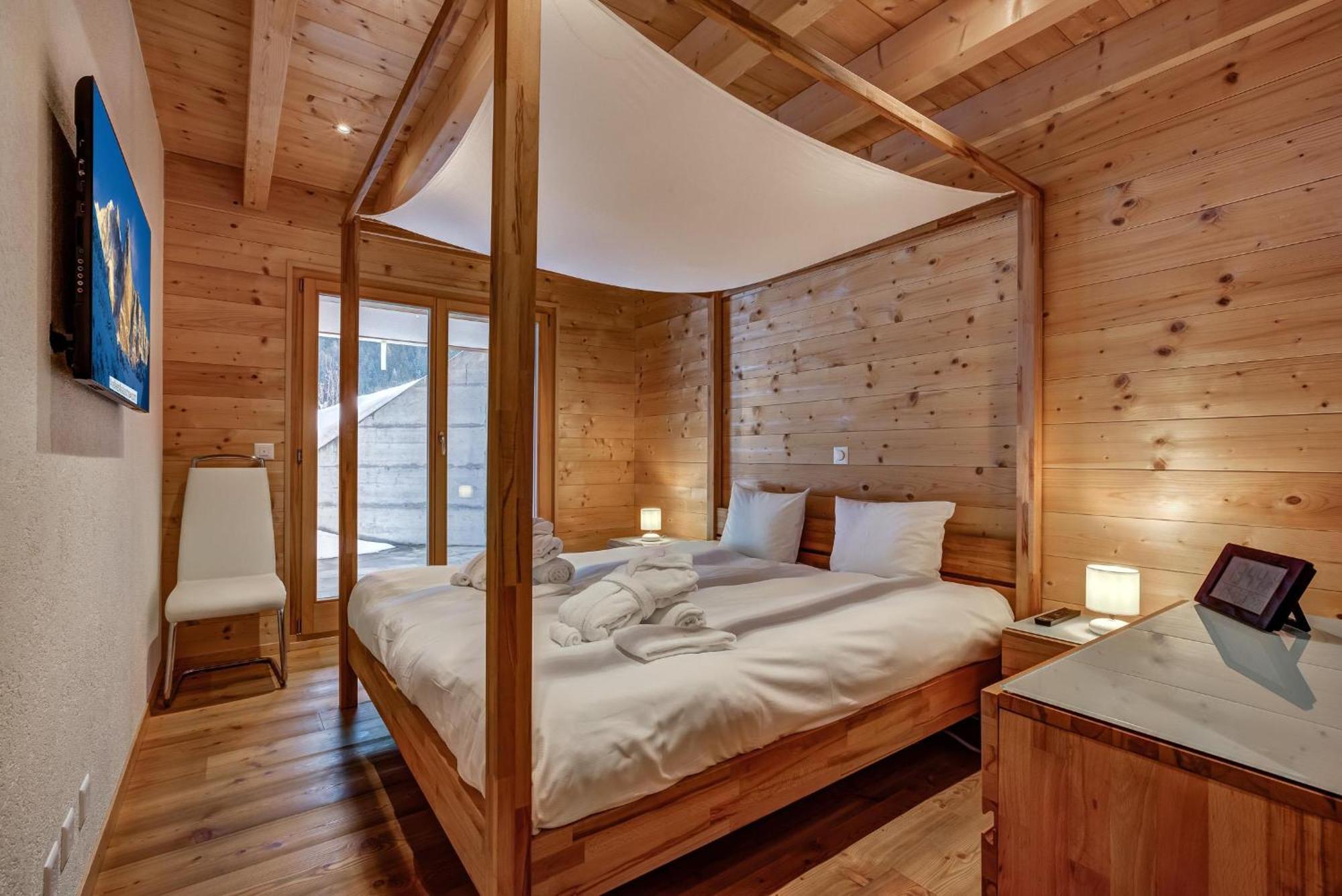 Chalet Flocon De Neige - Jacuzzi - Sauna La Tzoumaz Zewnętrze zdjęcie